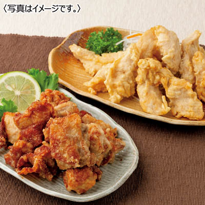 【送料込み】＜筑前福岡＞ 大分名物　豊後　とり天＆からあげセット