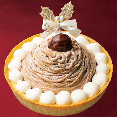 【限定1,800台】モロゾフ クリスマスモンブランのチーズケーキ