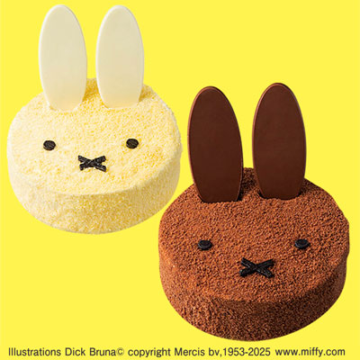 【限定400セット】ミッフィー＆メラニー チーズとショコラのクリスマスケーキ