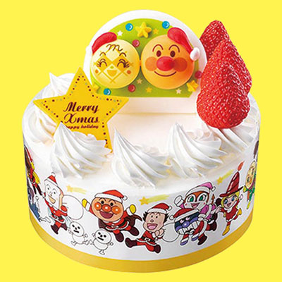 【限定500台】フジパン アンパンマンケーキ 5号