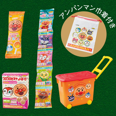 【限定650セット】不二家 アンパンマンコロコロワゴン