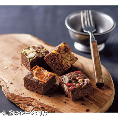 ホシフルーツ　ナッツとドライフルーツの贅沢ブラウニー　６個
