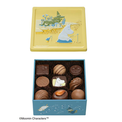 ムーミン × メリーチョコレート ムーミンとスナフキンの川辺のひととき （ナッツ＆コーヒーチョコレート）