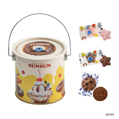 ミニペンキ缶（パペットスンスン）