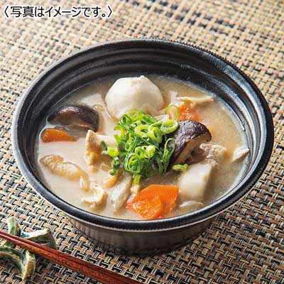 レンジ専用 具沢山の豚汁