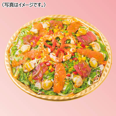 海鮮オリーブカルパッチョ