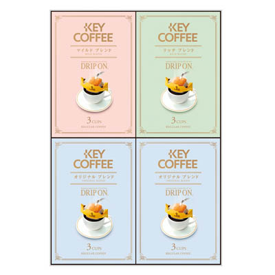 キーコーヒー ドリップオン・レギュラーコーヒーギフト