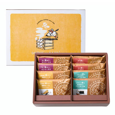 OKOMEnoKAORI 手揚げ京あられ 8袋