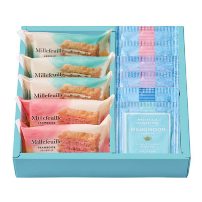 ミルフイユ＆ウェッジウッド ティーバッグセット 11個