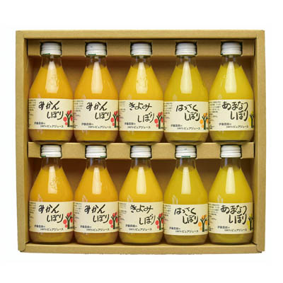 伊藤農園 100％ピュアジュース4種飲み比べ10本