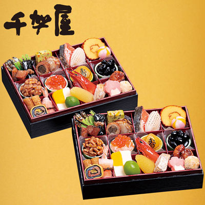 【限定200セット】千賀屋 迎春おせち料理「舞千」個食二折