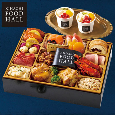 【限定50セット】東京青山「KIHACHI」監修 KIHACHI FOOD HALL オードブル&パフェアイス