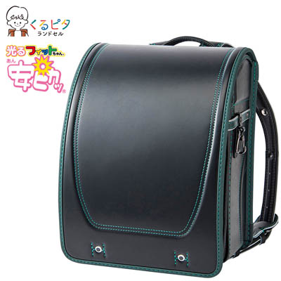 くるピタ(R)安ピカッ(R)フィットちゃん(R)シンプルレイヤー<ブラック/グリーン>