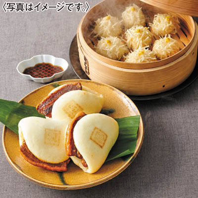 ＜萬坊＞萬坊・岩崎本舗角煮まんじゅうセット