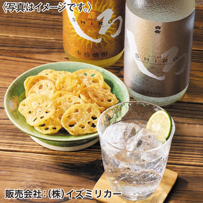 白岳＆森からし蓮根風味チップスセット