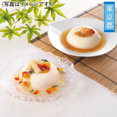 ＜なだ万＞夏の和冷菜　葛寄せ豆腐