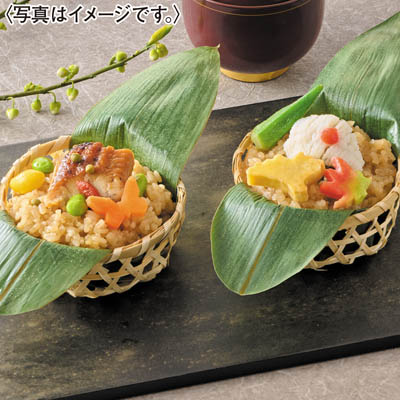 ＜京料理　美濃吉＞鰻の飯蒸しと鱧と梅肉の飯蒸し
