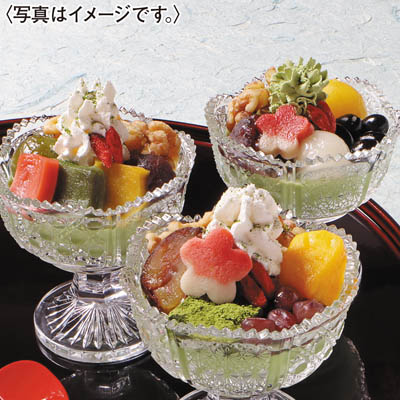 ＜京・料亭　わらびの里＞京料亭の宇治抹茶水菓子