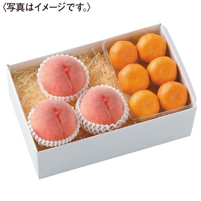 桃とハウスみかん