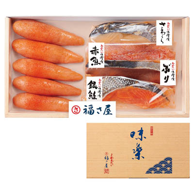 ＜福さ屋＞辛子明太子・めんたい味噌漬け