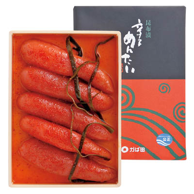 ＜かば田＞昆布漬辛子めんたい