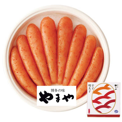 ＜やまや＞１６８時間熟成辛子明太子無着色（辛口）