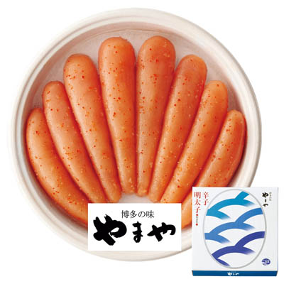 ＜やまや＞１６８時間熟成辛子明太子無着色　４５０ｇ