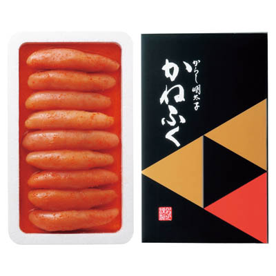 ＜かねふく＞無着色辛子明太子　４００ｇ