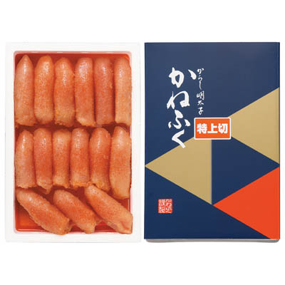 ＜かねふく＞無着色辛子明太子・特上切　７５０ｇ