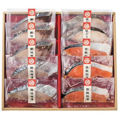 ＜阿藻珍味＞阿藻の味噌漬・粕漬１０切