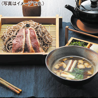 ＜カナール＞鴨せいろそばセット２人前