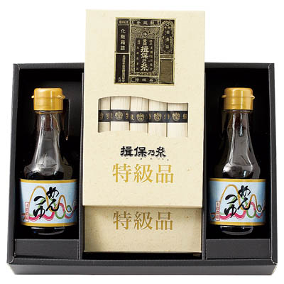 ＜前田産業＞手延そうめん揖保乃糸「特級品」・めんつゆ