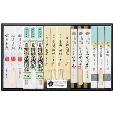 ＜イケガヤ＞日本五大素麺詰合せ