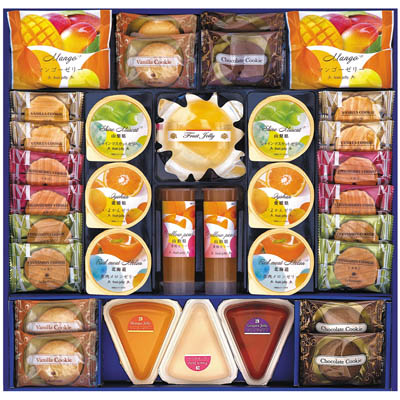 ＜京都ラ・バンヴェント＞フルーツゼリー＆焼菓子詰合せ