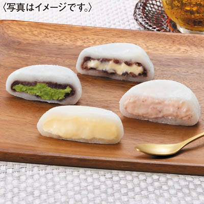 ＜八天堂＞とろけるくりーむ大福４種１２個詰合せ