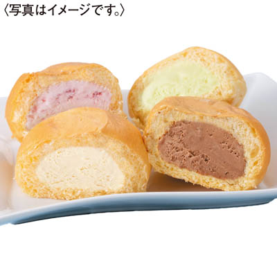 ＜八天堂＞まるでアイスなくりーむパン４種８個詰合せ