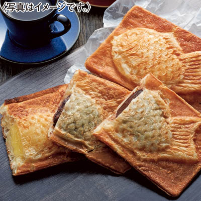 ＜果香音＞クロワッサン鯛焼き３種セット