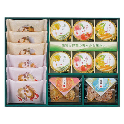 ＜尾張松風屋＞味好み・果物と野菜ぜりい詰合せ