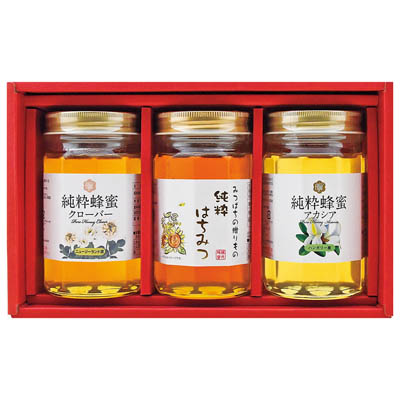 ＜藤井養蜂場＞純粋蜂蜜詰合せ
