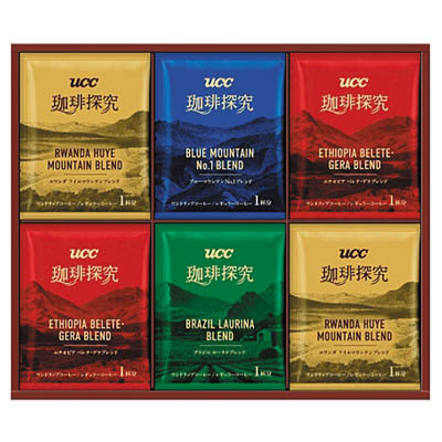 ＜ＵＣＣ＞珈琲探究　ドリップコーヒーギフト