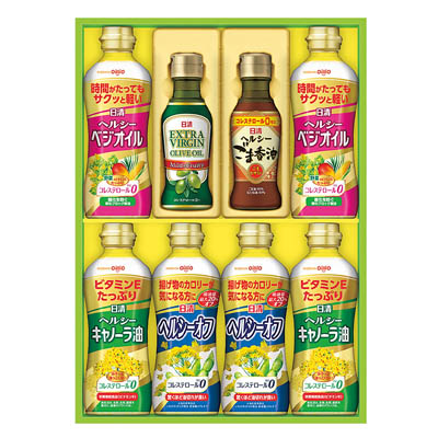 ＜日清オイリオ＞オリーブオイル＆バラエティオイルギフト