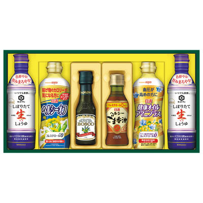 ＜日清オイリオ＞日清ヘルシーオイル＆生しょうゆギフト