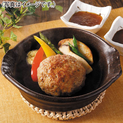 ＜なだ万＞レンジで簡単！和風ハンバーグ