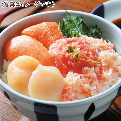 海鮮どんぶりの具