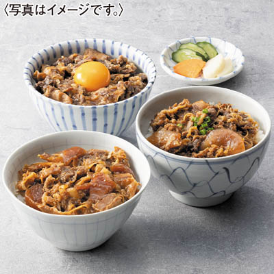 ＜柿安＞お肉の丼セット