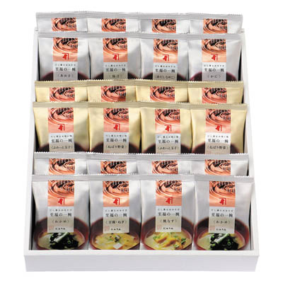 ＜にんべん＞至福の一椀　おみそ汁・お吸い物詰合せ