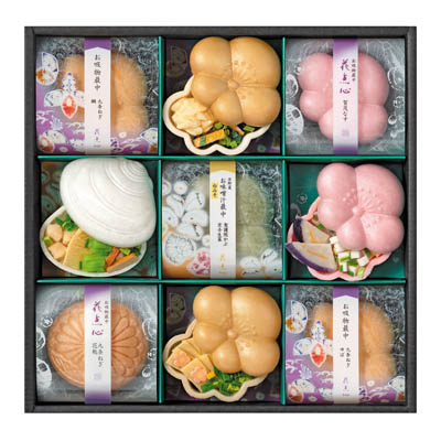 ＜京都辻が花＞京野菜のお吸物最中詰合せ