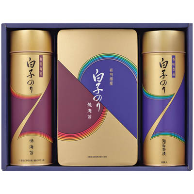 ＜白子＞有明海産味のり・焼のりと茶漬け詰合せ