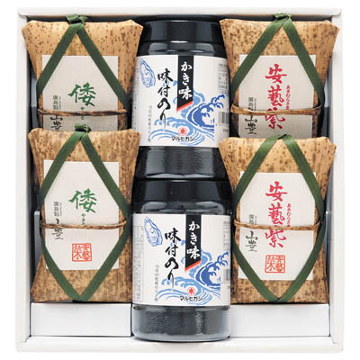 ＜山豊＞広島菜漬・味付海苔詰合せ