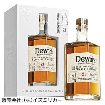 ＜サッポロビール＞デュワーズ　ダブルダブル　２１年